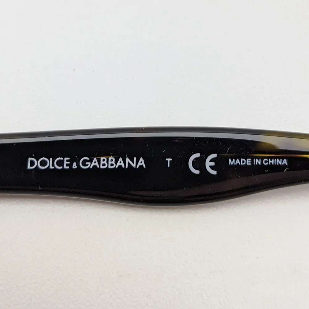 Dolce & Gabbana Tortoiseshell Cat Eye Glasses - Picture 6 of 7